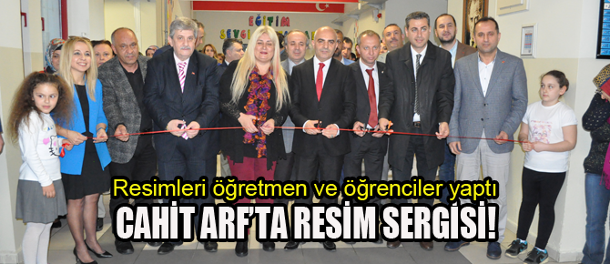 Cahit Arf'ta resim sergisi