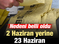 İstanbul seçimleri neden 23 Haziran!