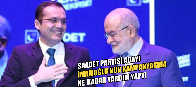 SP'li başkan adayı Ali Aktaş, İmamoğlu'nun seçim kampanyasına bağış yaptı!