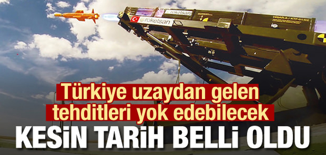 Türkiye Uzaydan gelen tehditleri yok edecek