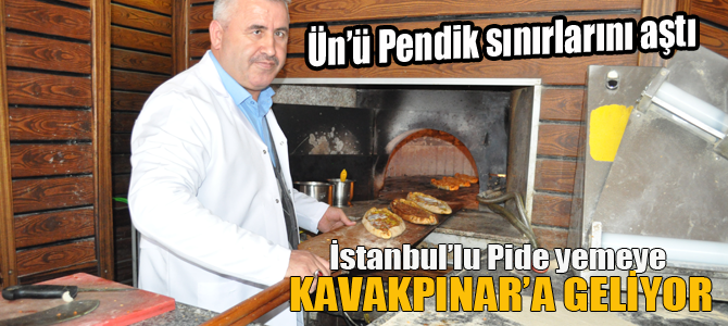 İstanbullu pide yemek için Pendik'e geliyor!