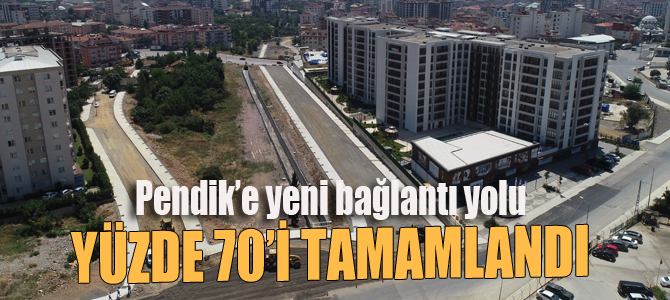 Pendik'e yeni bağlantı yolu!