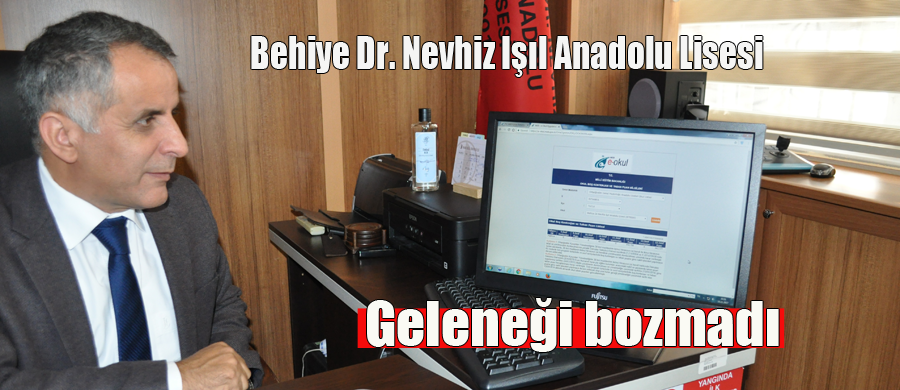 Behiye Dr. Nevhiz Işıl Lisesi geleneği bozmadı