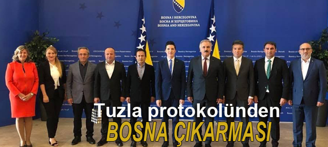 Tuzla'dan Bosna'ya kardeşlik Köprüsü