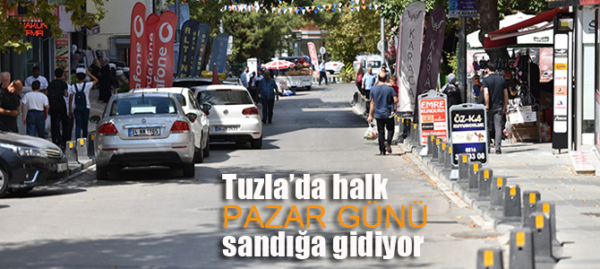 Tuzla'da seçim var! Halk sandık başına gidiyor