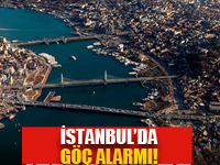 İstanbul'da göç alarmı!