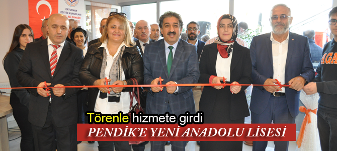 Pendik'e yeni Anadolu Lisesi