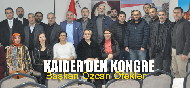 KAIDER  3. olağan genel kurulunu yoğun bir katılımla gerçekleştirdi