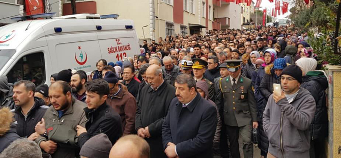 Tuzlalı Şehit'i binler uğurladı