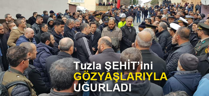 Tuzlalı Şehit'i binler uğurladı