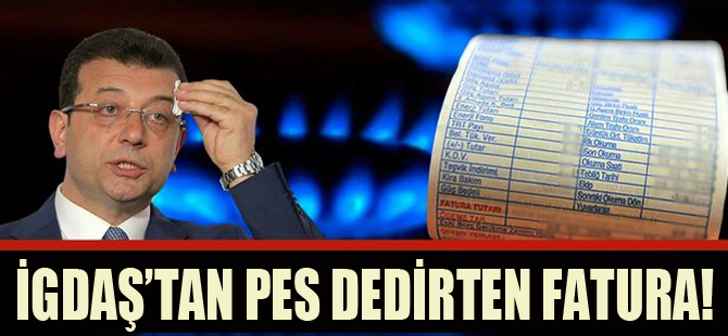 İGDAŞ'tan pes dedirten doğalgaz faturası açıklaması!