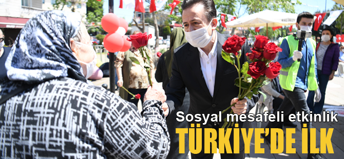 Türkiye’nin İlk Sosyal Mesafeli Etkinliği