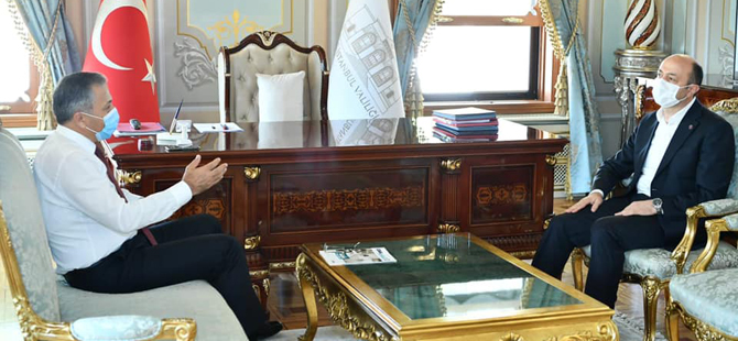 Memur-Sen Başkanı İstanbul Valisiyle eğitimi görüştü