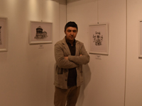 Mehmet Akif'te gravür sergisi