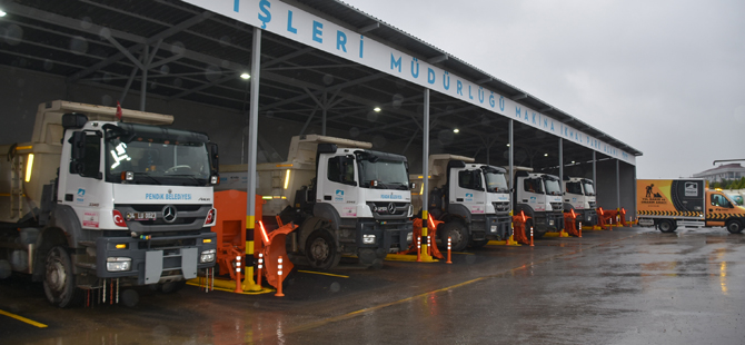 Pendik'te kışa hazırlık çalışmaları başladı