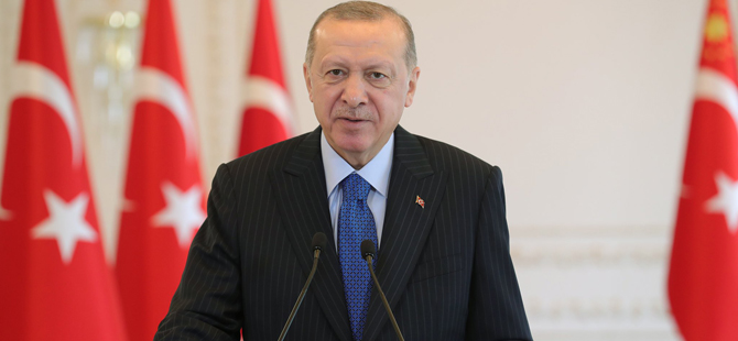 Başkan Erdoğan'dan tarihi törende tarihi mesaj