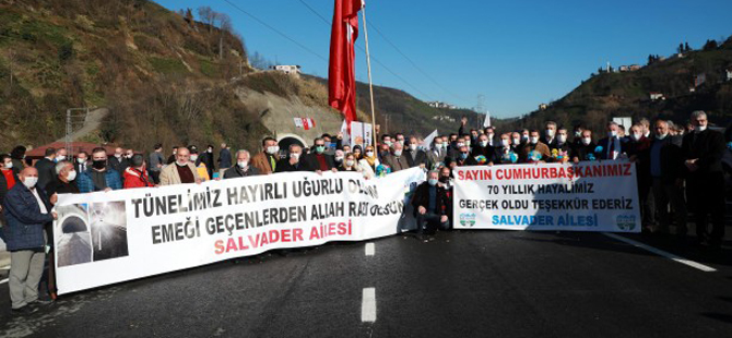 Rize'de 70 yıllık rüya gerçek odu!