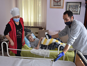 Tuzla’da Bakıma Muhtaç Hastalara Hasta Yatağı