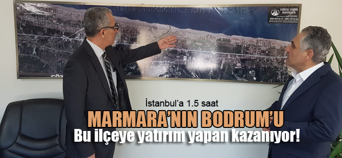 Marmara'nın Bodrum'u.. İstanbullular şimdi bu ilçeye yatırım yapıyor!