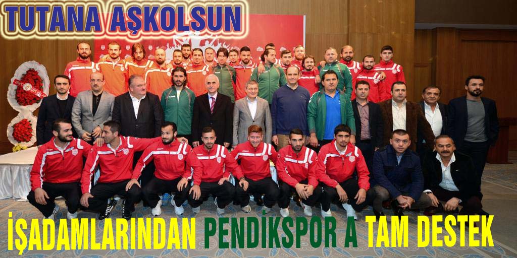 Pendikspor?a Tam Destek: ?yanınızdayız?