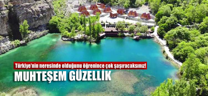 Daha önce çok az kişi gördü.. Türkiye'nin muhteşem güzelliği