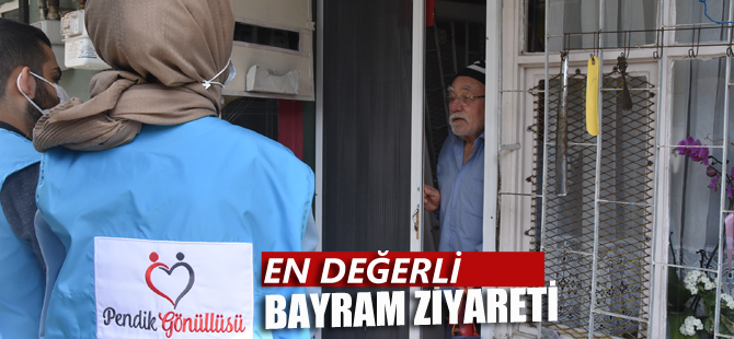 Gazi ve şehit ailelerine bayram ziyareti