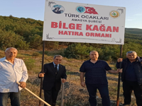 “BİLGE KAĞAN” Hatıra Ormanı 