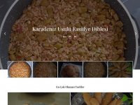 Karadeniz Mutfağının Yöresel Yemekleri Bir Çatı Altında Toplanıyor