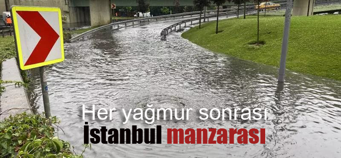 İstanbul yine sular altında!