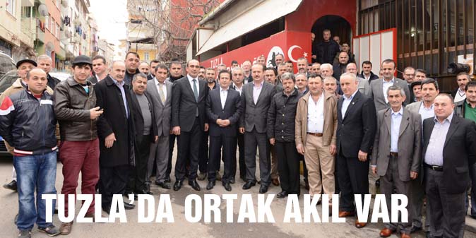 Tuzla ortak akılla yönetiliyor