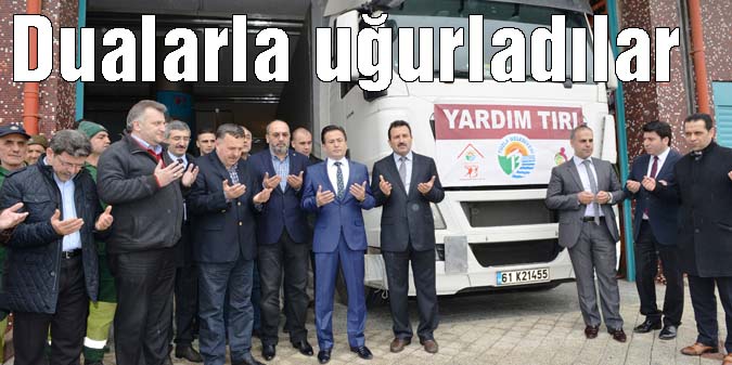 Tuzla'dan Suriyelilere 42. yardım tırı