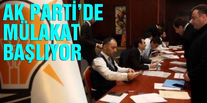 AK Parti aday adayları için en kritik gün