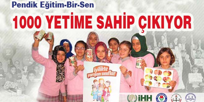 Pendik Eğitim-Bir-Sen?den Yetim Atağı