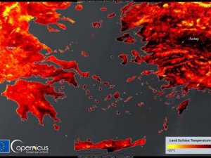Doğu Akdeniz'de korkutan sıcak hava!