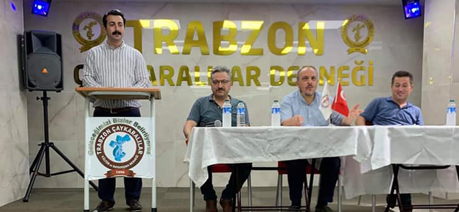 Trabzon Çaykaralılar Derneği'nde yeni başkanı Ahmet Aydın