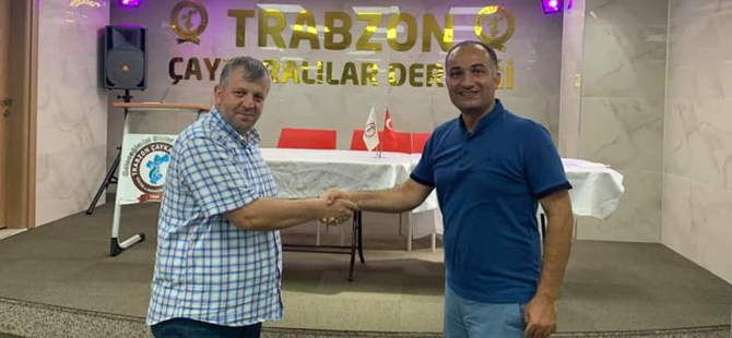 Trabzon Çaykaralılar Derneği'nde yeni başkanı Ahmet Aydın