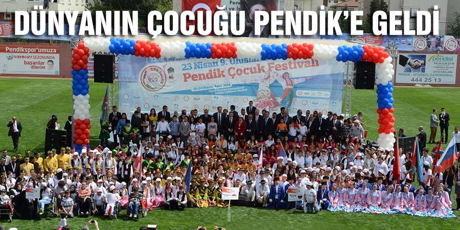 Festivalin 10. yılında 10 ülkeden çocuk