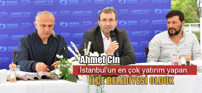 Ahmet Cin'den Pendik'e fuar alanı müjdesi