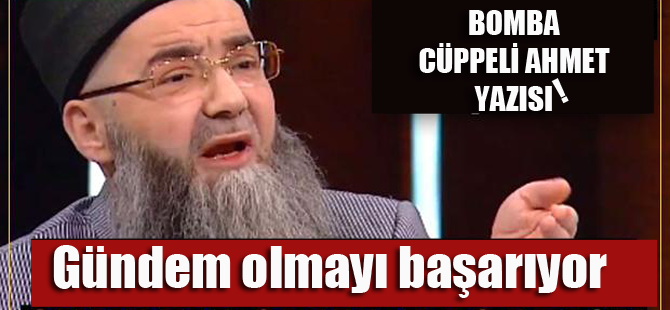 Ahmet Ünlü'ye bomba gönderme!