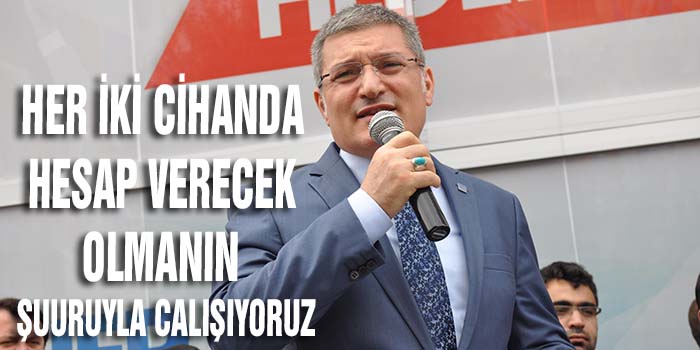 Dr.Şahin, Sorumluluğumuz çok büyük