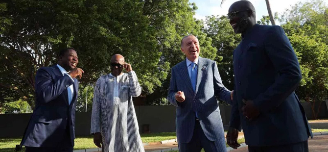 Başkan Erdoğan Afrika Lideriyle yaptığı espiriyi anlattı