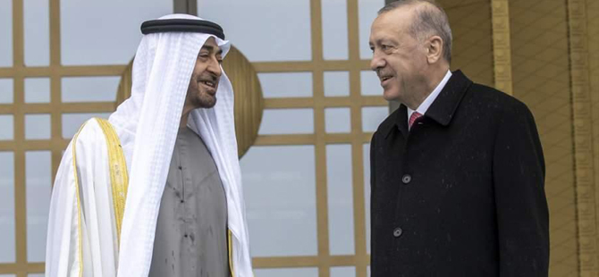 Birleşik Arap Emirlikleri Veliaht Prensi Ankara'da