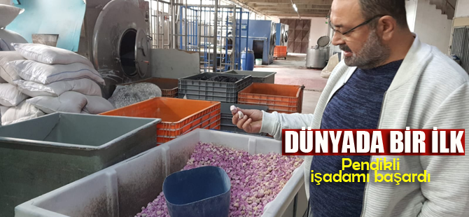 Pendikli sanayici dünyada bir ilki başardı!