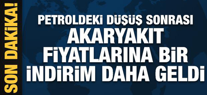 Akaryakıtta büyük indirim geliyor! " 2 TL