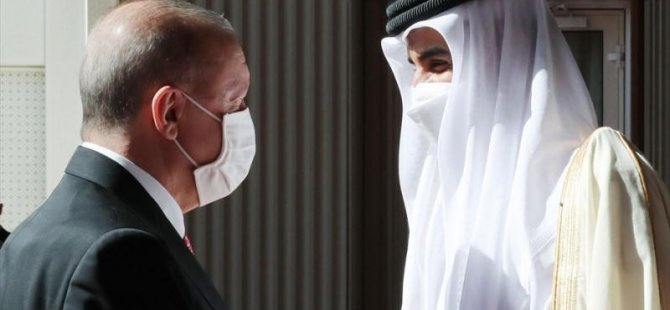 Cumhurbaşkanı Erdoğan'dan Katar Emiri'ne telefon