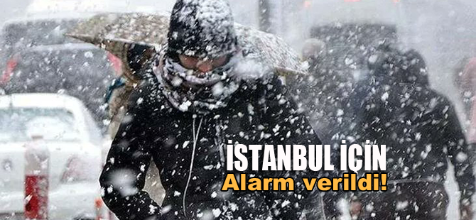 İstanbul'a yine kar geliyor! Trakya'dan giriş yaptı