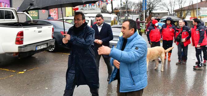 Göçbeyli sele teslim .. İBB'nin ihmali.. Seralar sular altında