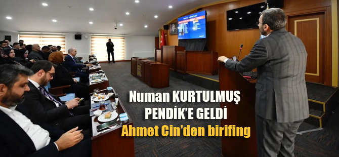 AK Parti Genel Başkanvekili Kurtulmuş Pendik'teydi