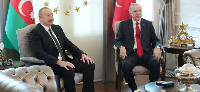 Azerbaycan Lideri Aliyev Ankara'da