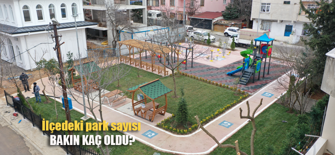 Park zengini ilçeye bir park daha!